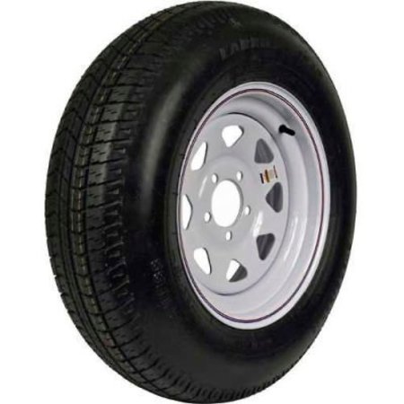 MARTIN WHEEL CO. Martin Wheel ST205/75D-15 Trailer Tire & Custom Spoke Wheel Assembly DM205D5C-5CT